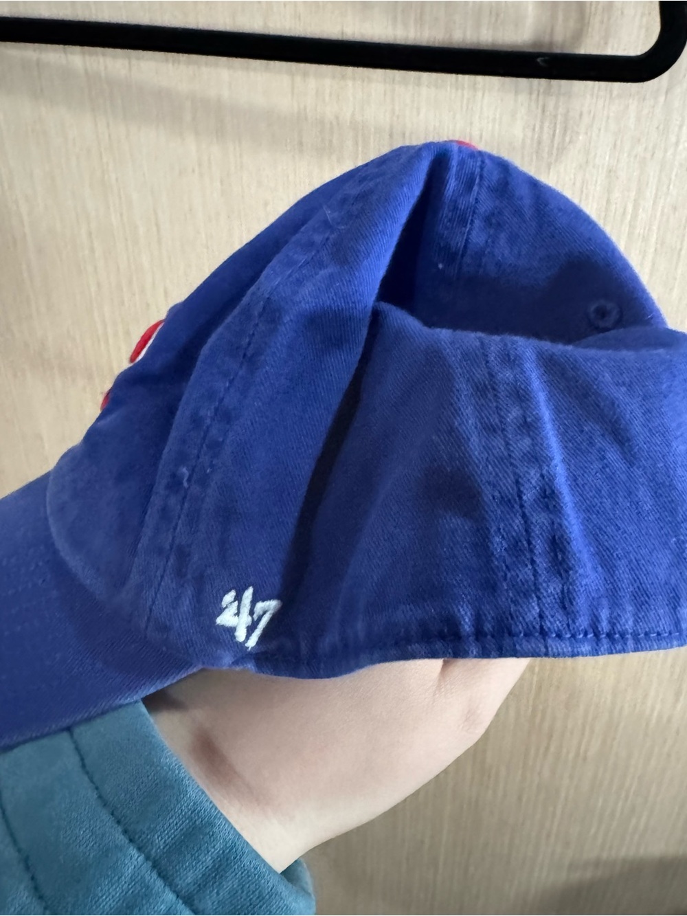 '47 Brand Royal Blue Chicago Cubs Adjustable Baseball Cap One Size - Picture 2 of 5